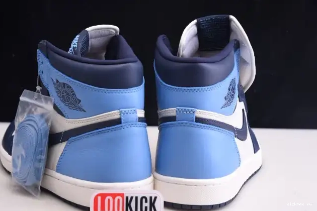 Cheap Kickmax Jordan High 1 Obsidian Retro OG Air 555088-140 0329